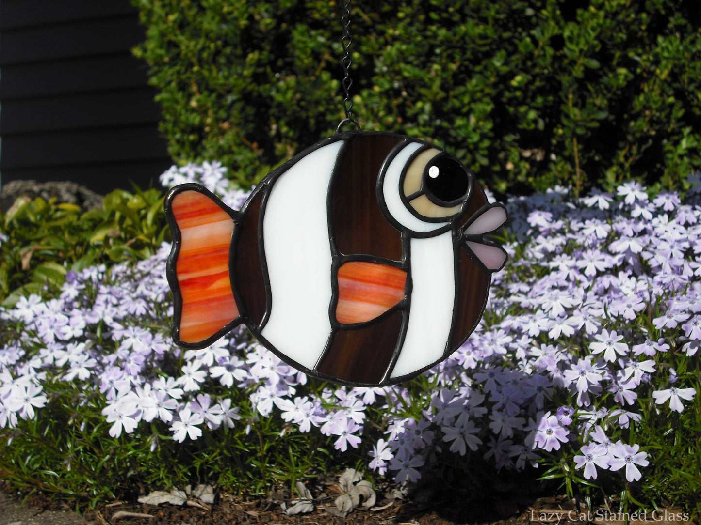 Tropical fish suncatcher