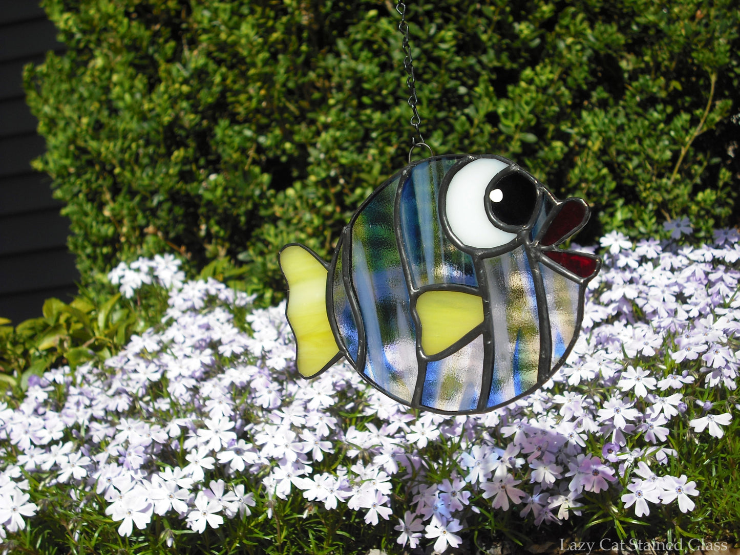 Tropical fish suncatcher