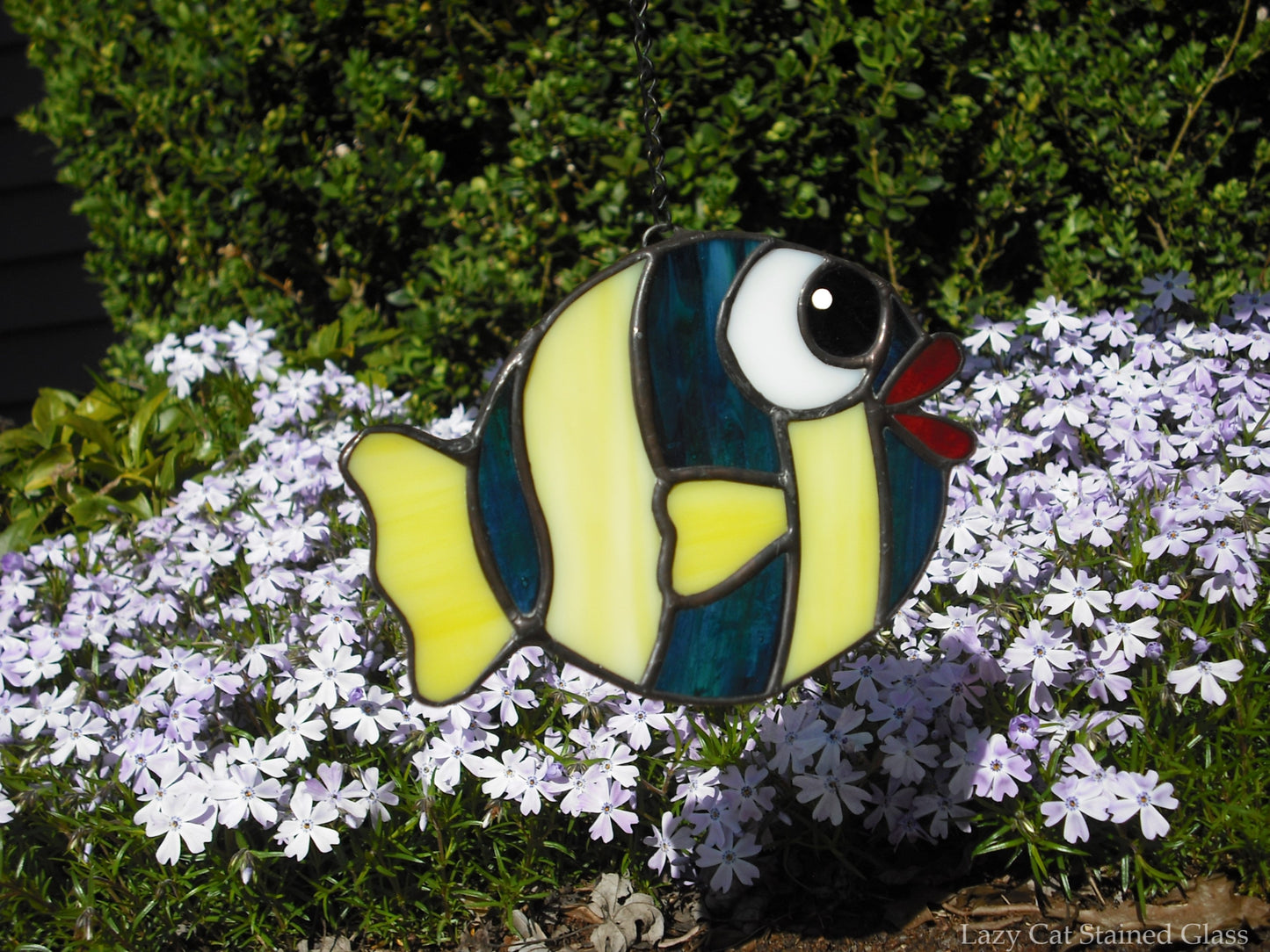 Tropical fish suncatcher