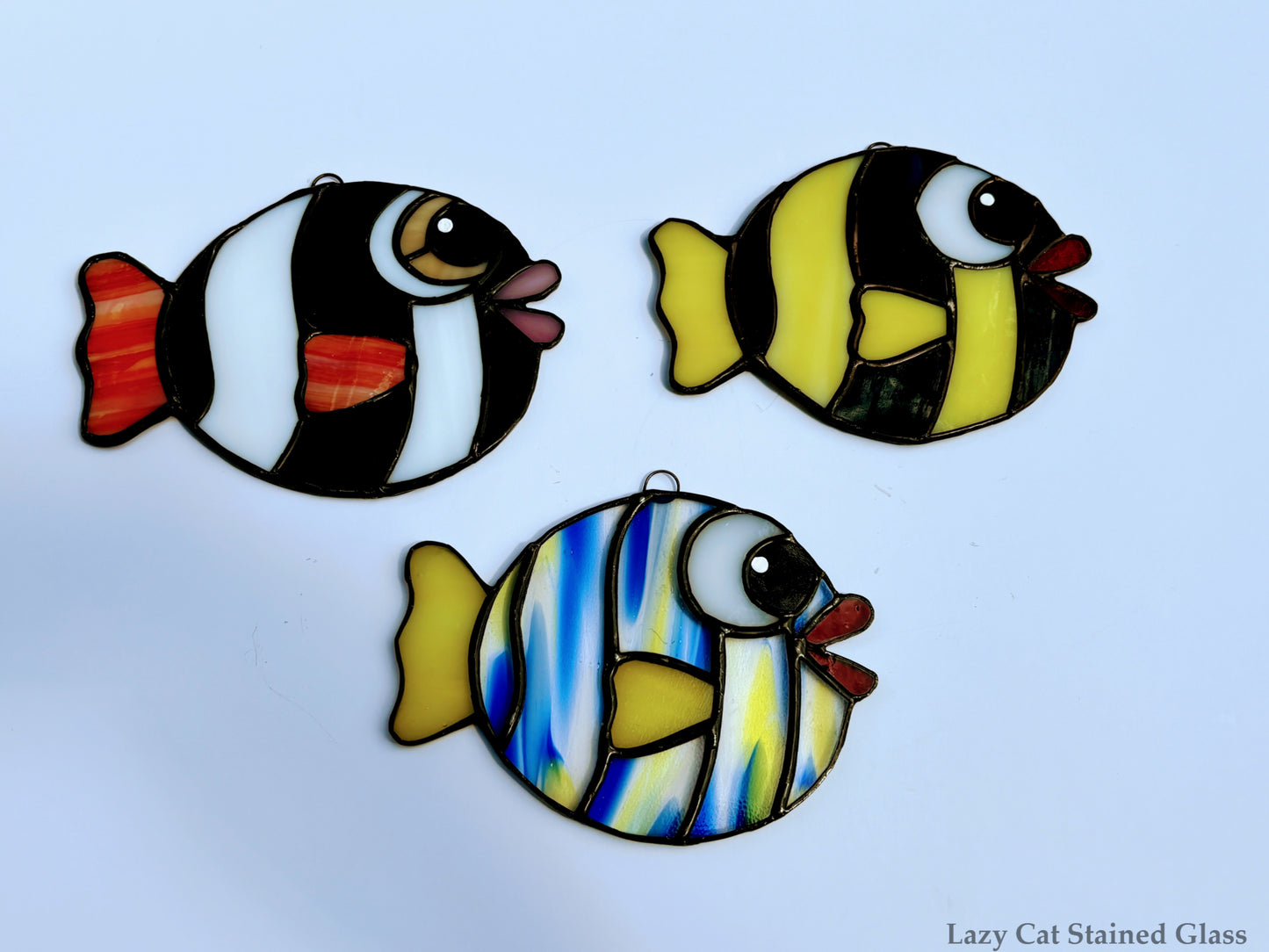 Tropical fish suncatcher