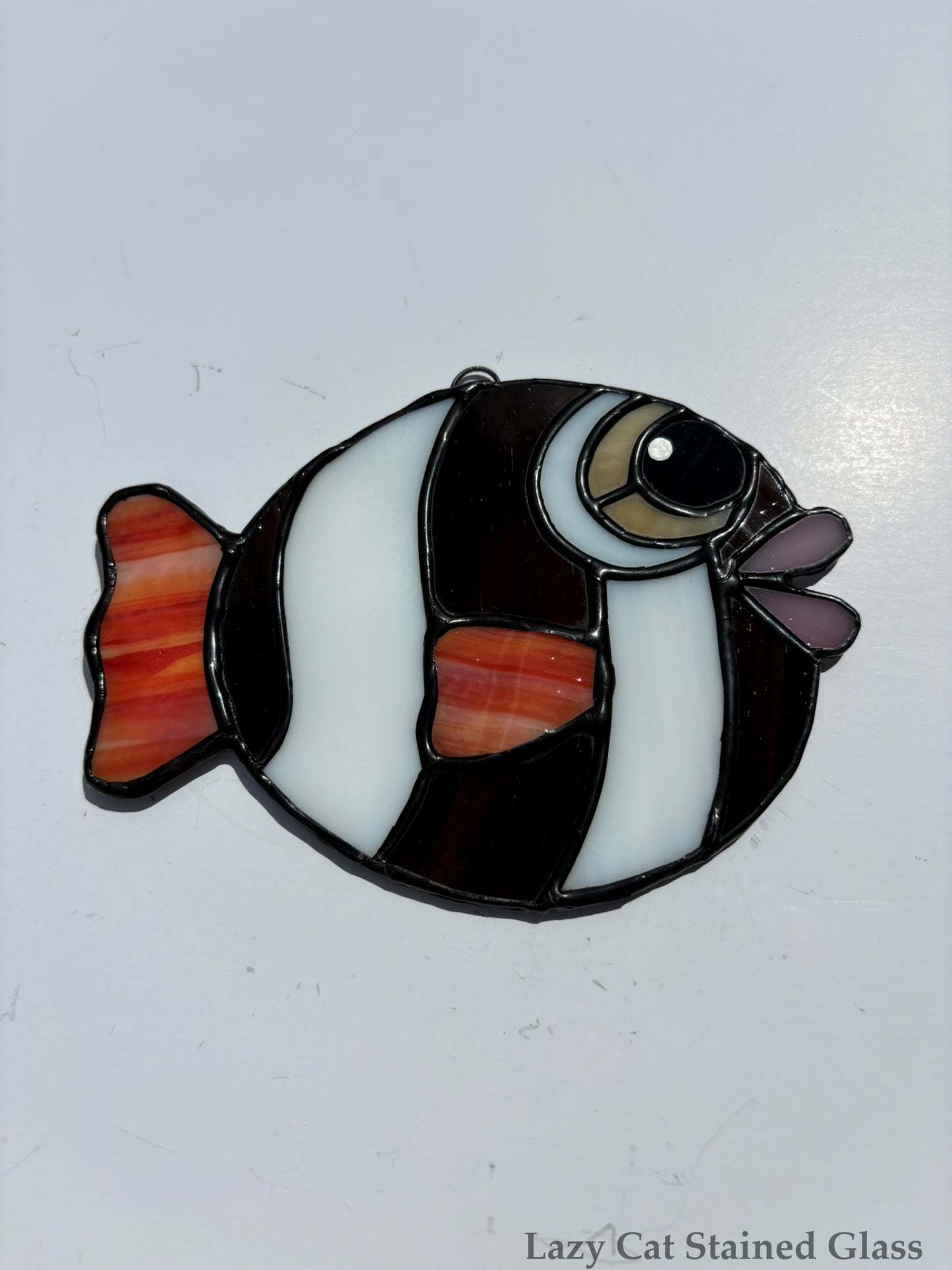 Tropical fish suncatcher