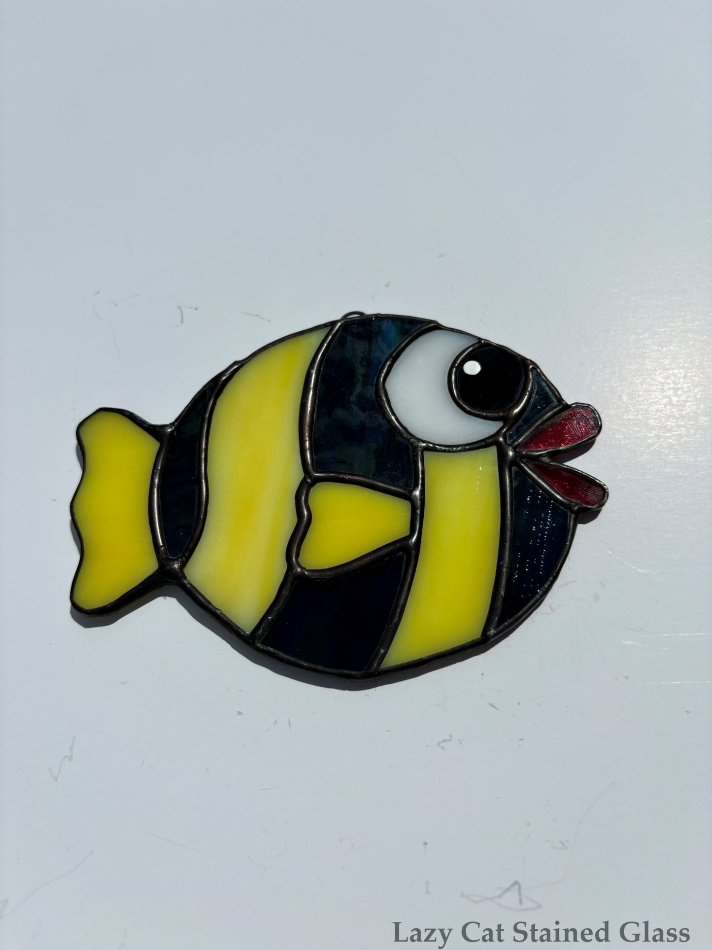 Tropical fish suncatcher