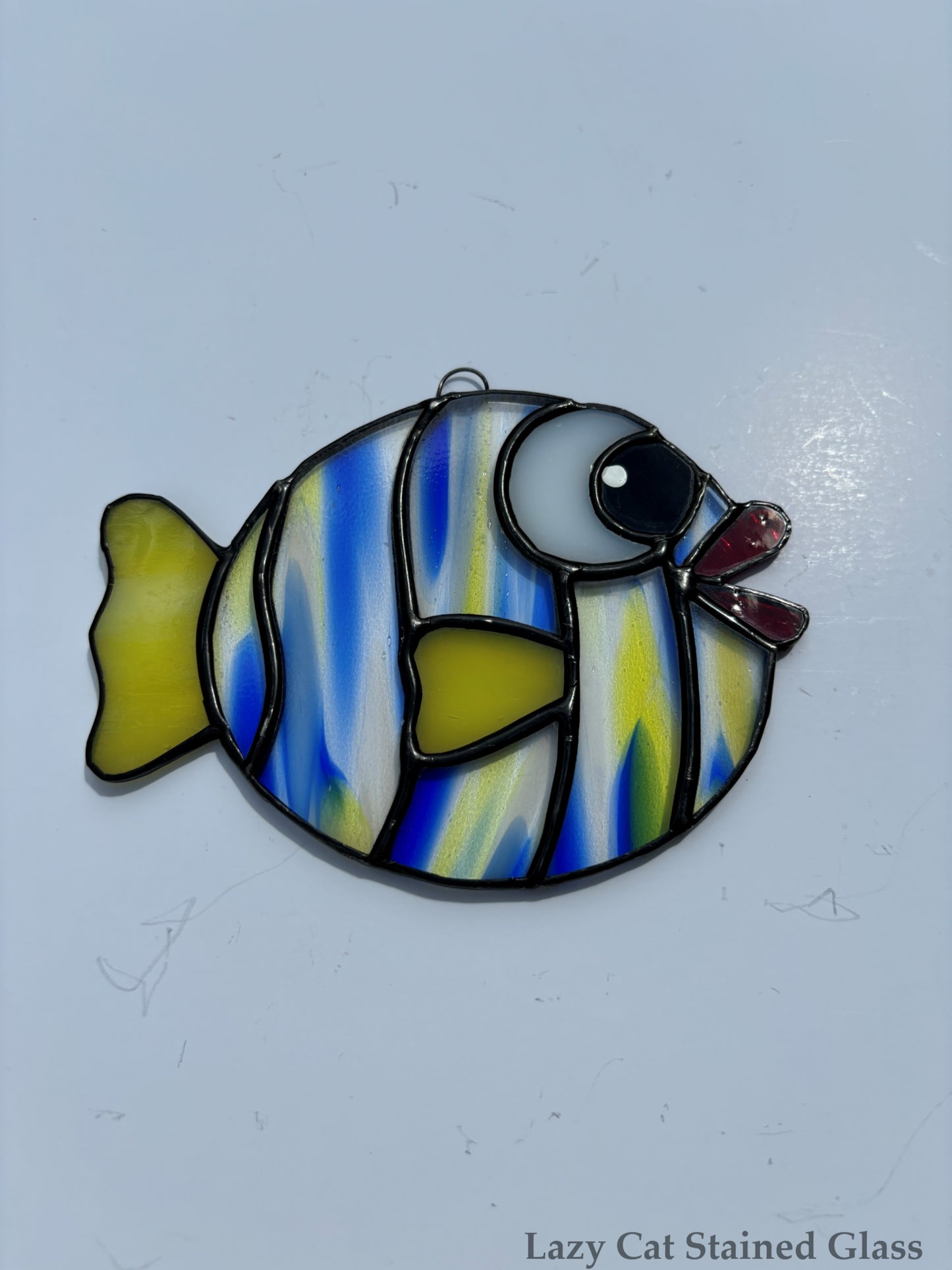 Tropical fish suncatcher