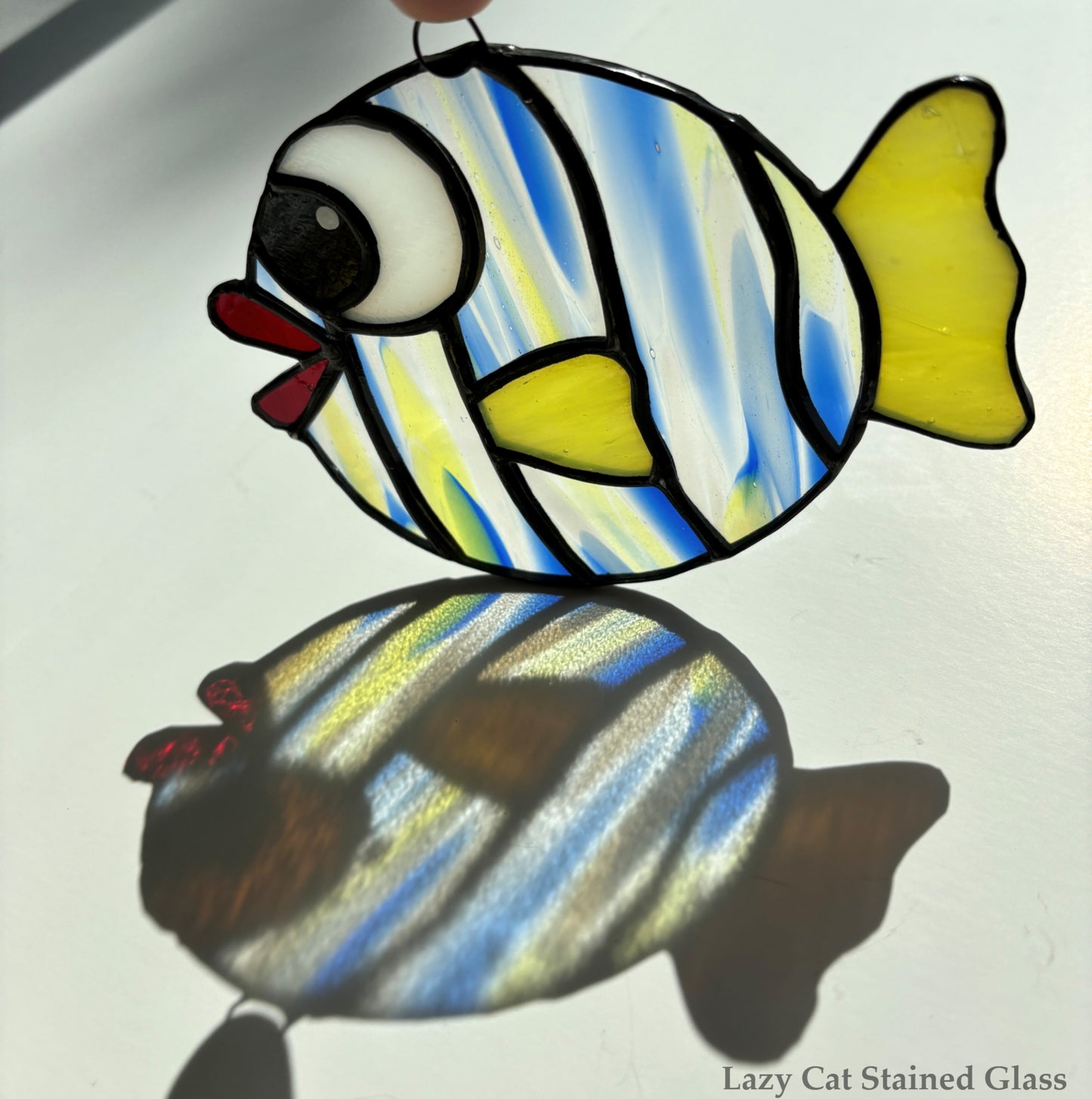 Tropical fish suncatcher