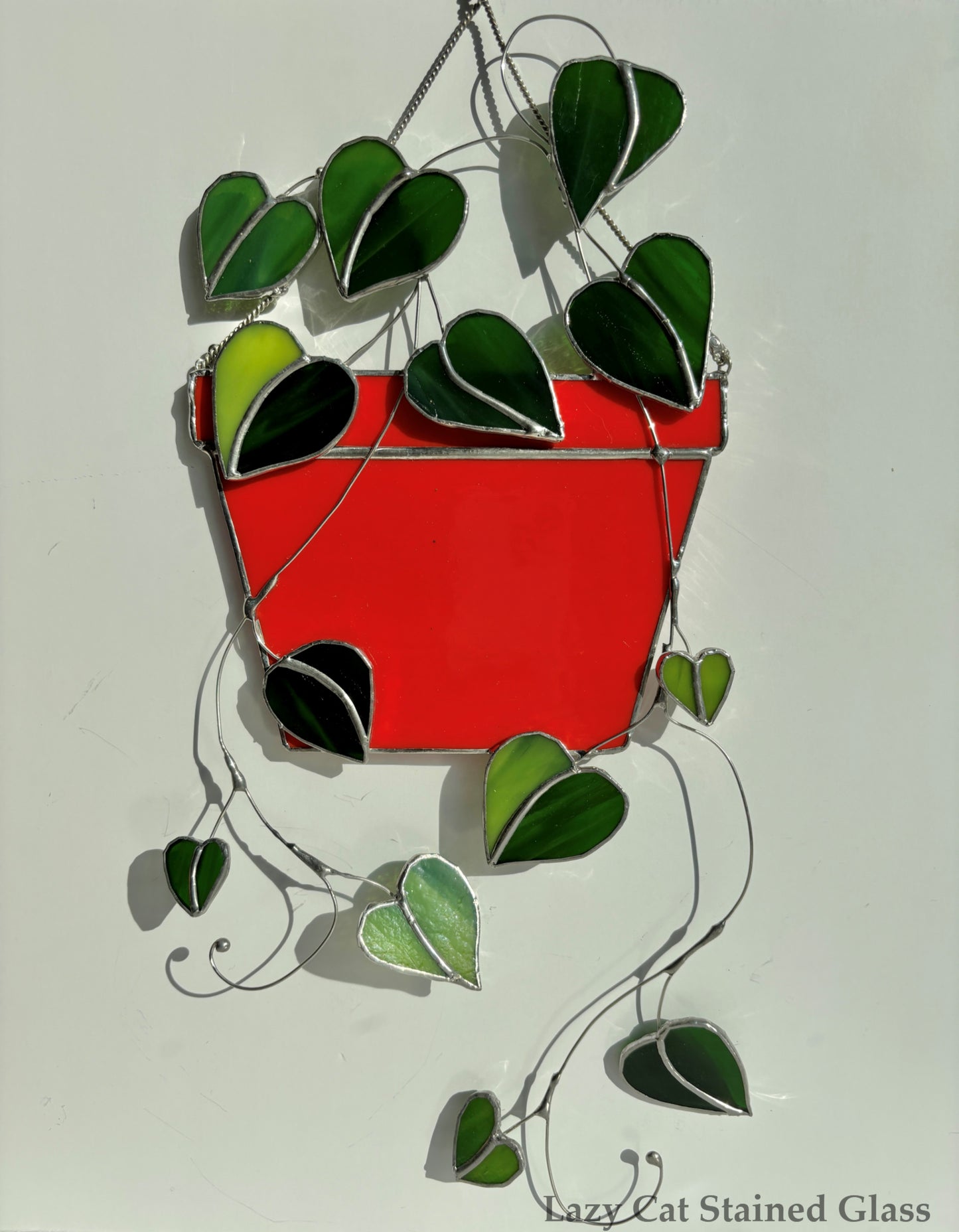 Hanging Basket – Stained Glass Plant Decor