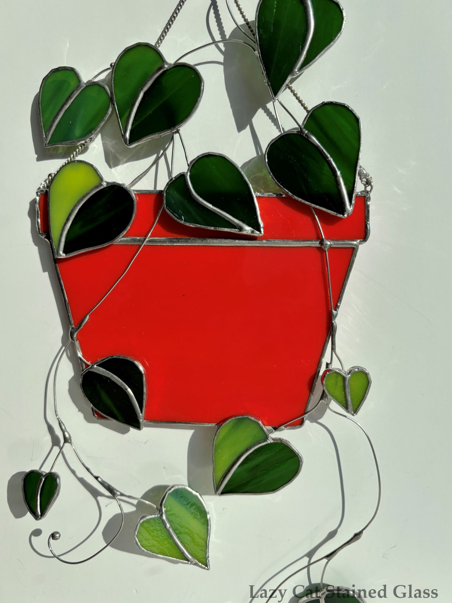 Hanging Basket – Stained Glass Plant Decor