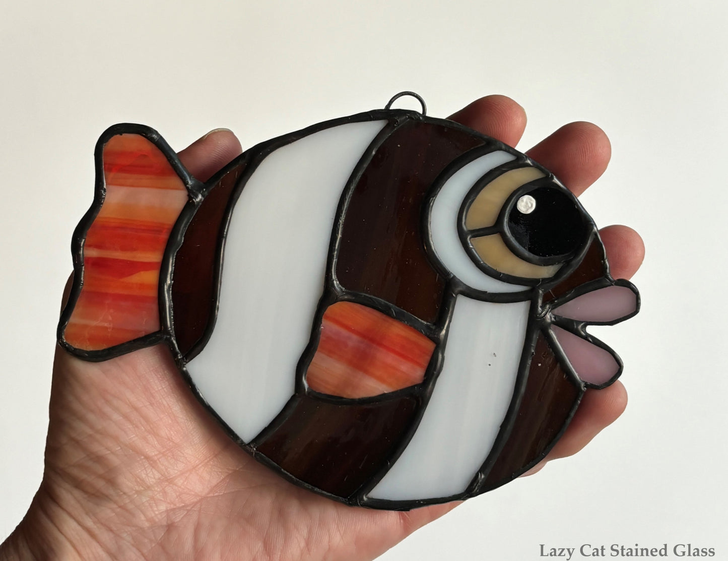 Tropical fish suncatcher