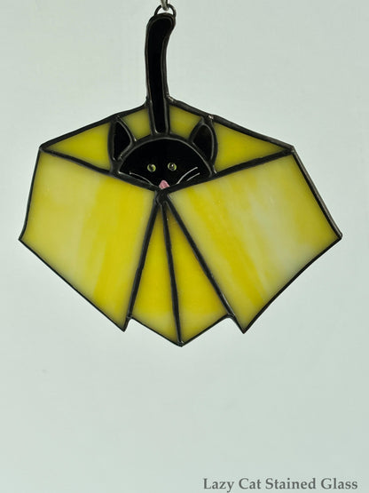 Cat-in-the-box suncatcher