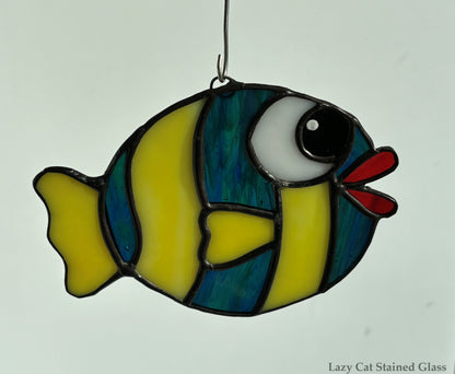 Tropical fish suncatcher