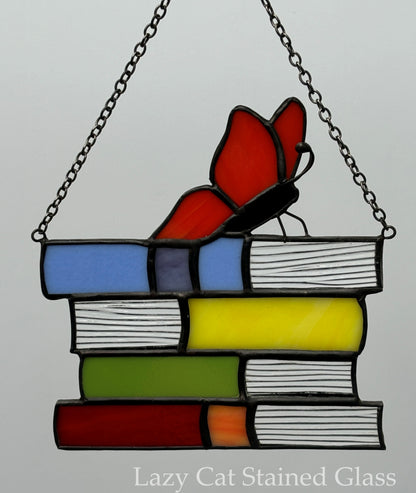 Storyflight – Stained Glass Books with Butterfly