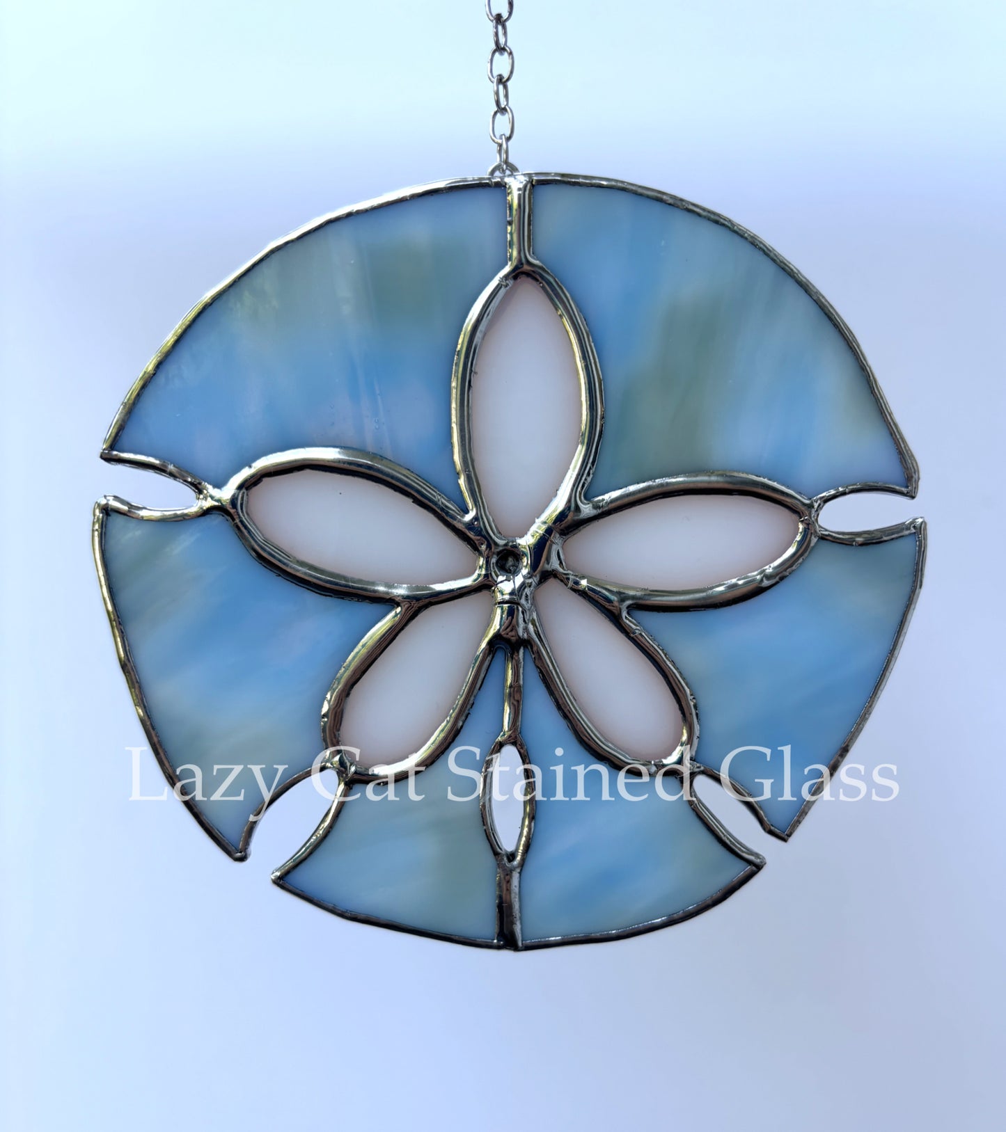 Sea Memory – Stained Glass Sand Dollar