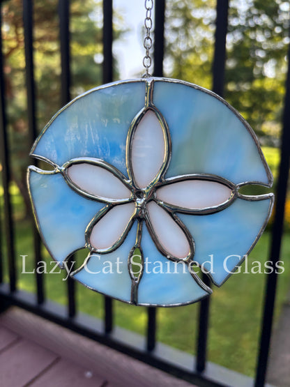 Sea Memory – Stained Glass Sand Dollar