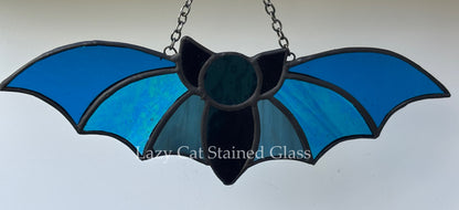 Twilight Visitor - Stained Glass Bat