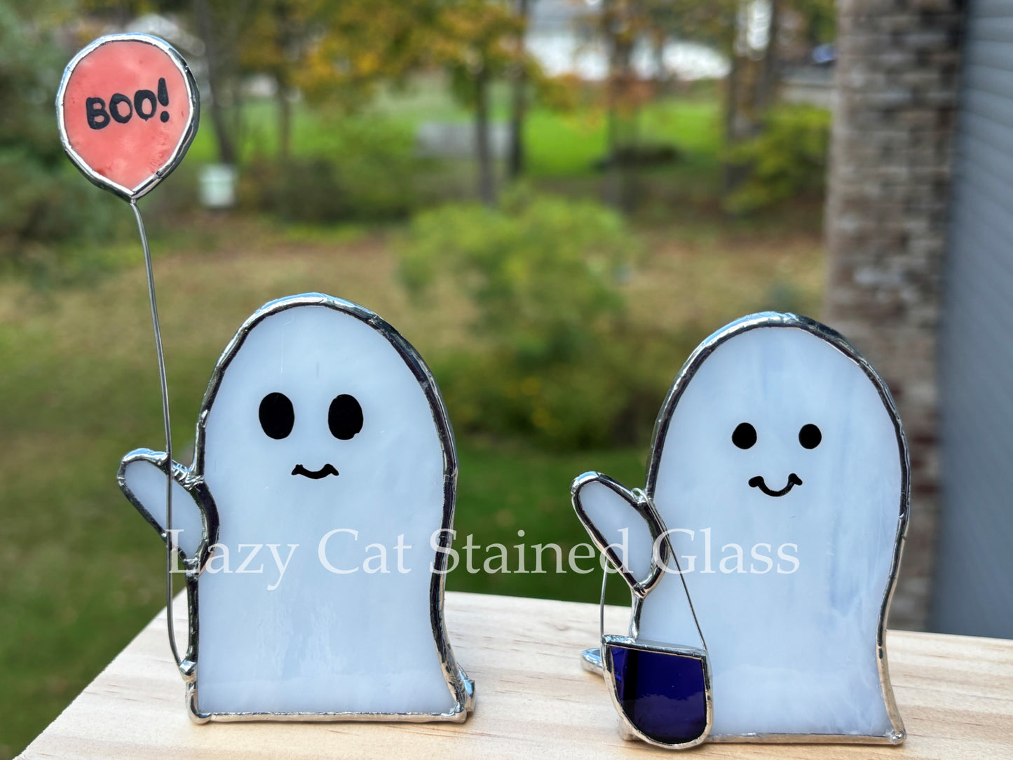 Boo Crew - Stained Glass Ghosts