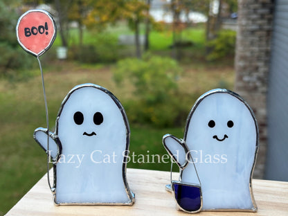Boo Crew - Stained Glass Ghosts