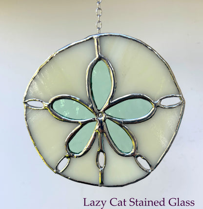 Sea Memory – Stained Glass Sand Dollar