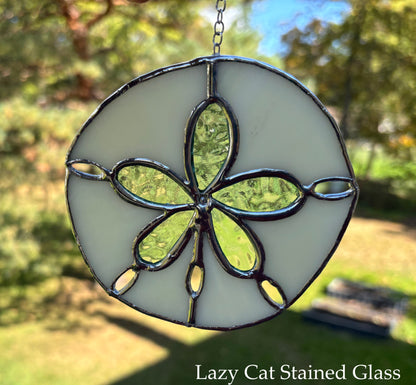 Sea Memory – Stained Glass Sand Dollar