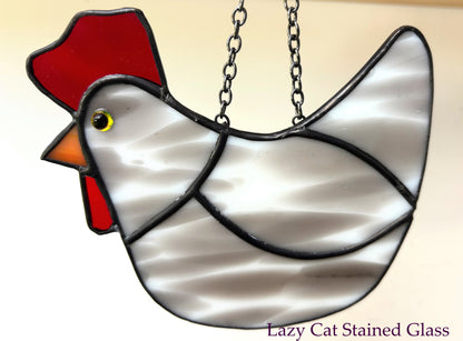 Cozy Coop – Hanging Chicken Suncatcher